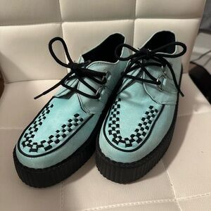 T.U.K Mint and Black Women's Shoes